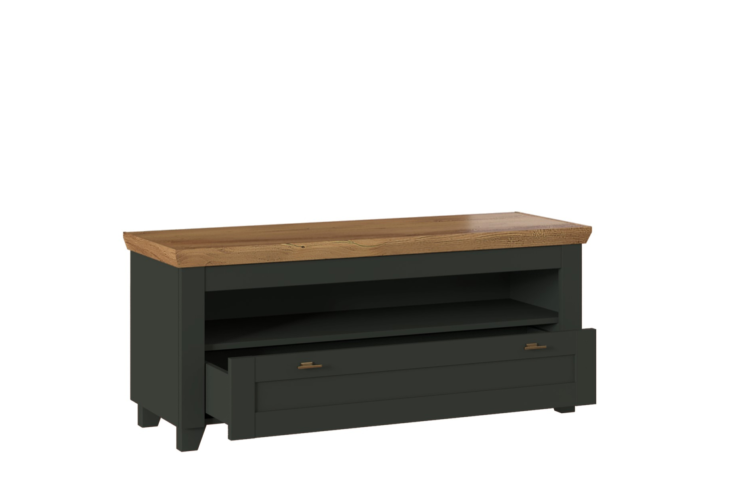 Тумбы под телевизор - изображение №3 "Тумба Эмили под телевизор с выдвижным ящиком"  на www.Angstrem-mebel.ru